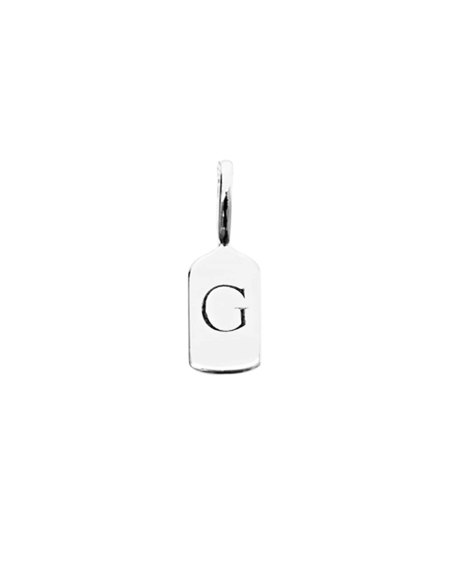 Silver Letter G