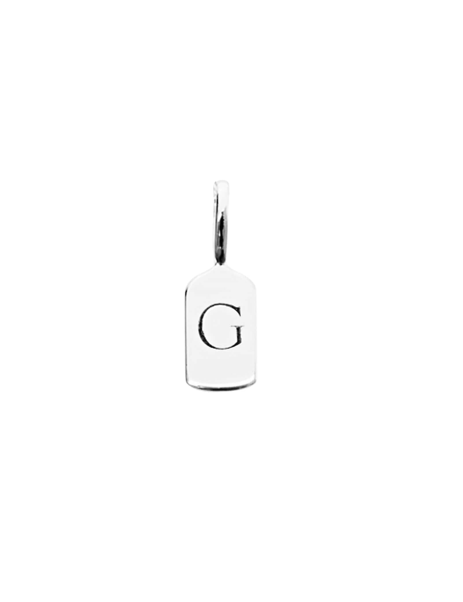 Silver Letter G