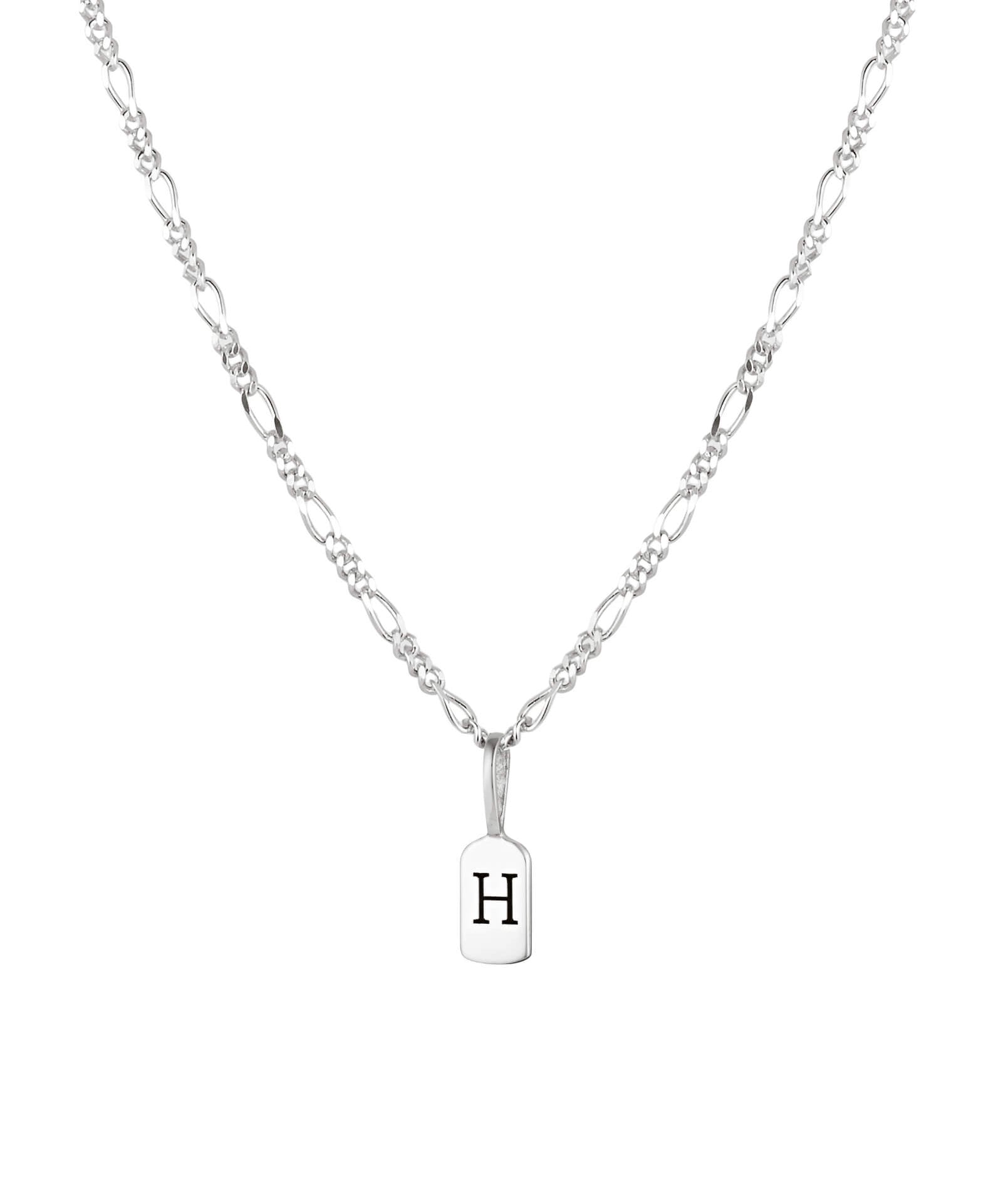 Silver Letter H