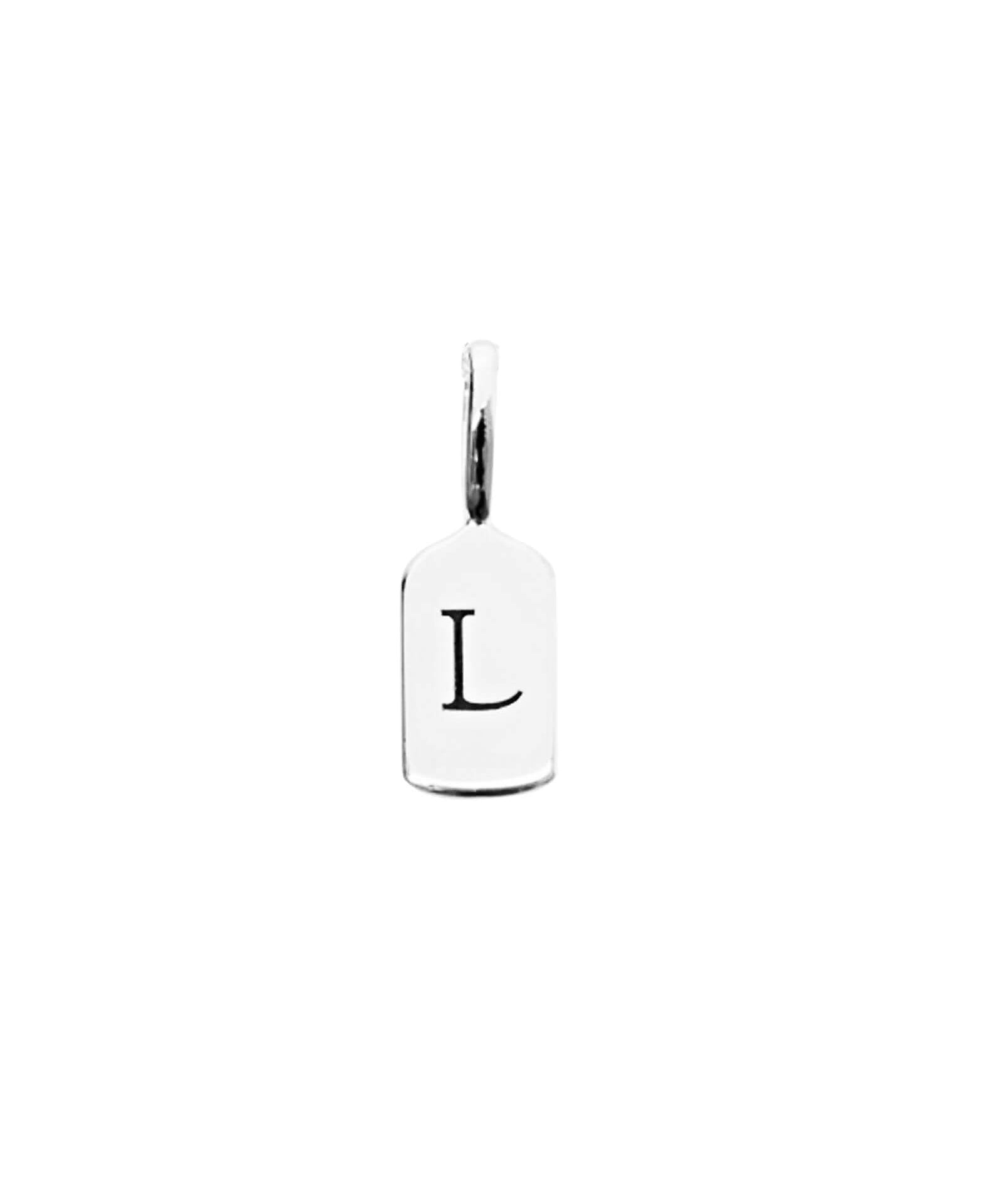 Silver Letter L