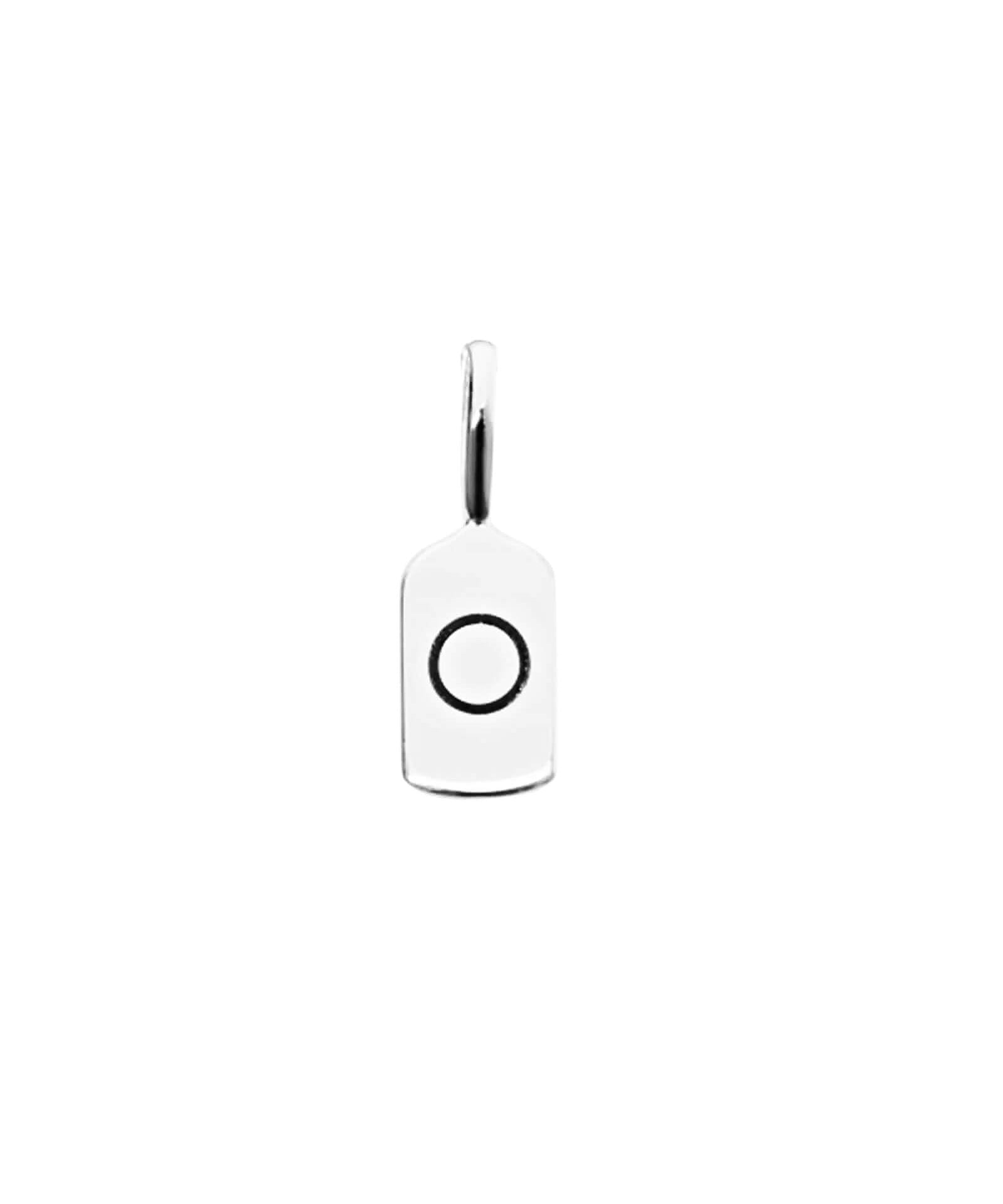 Silver Letter O