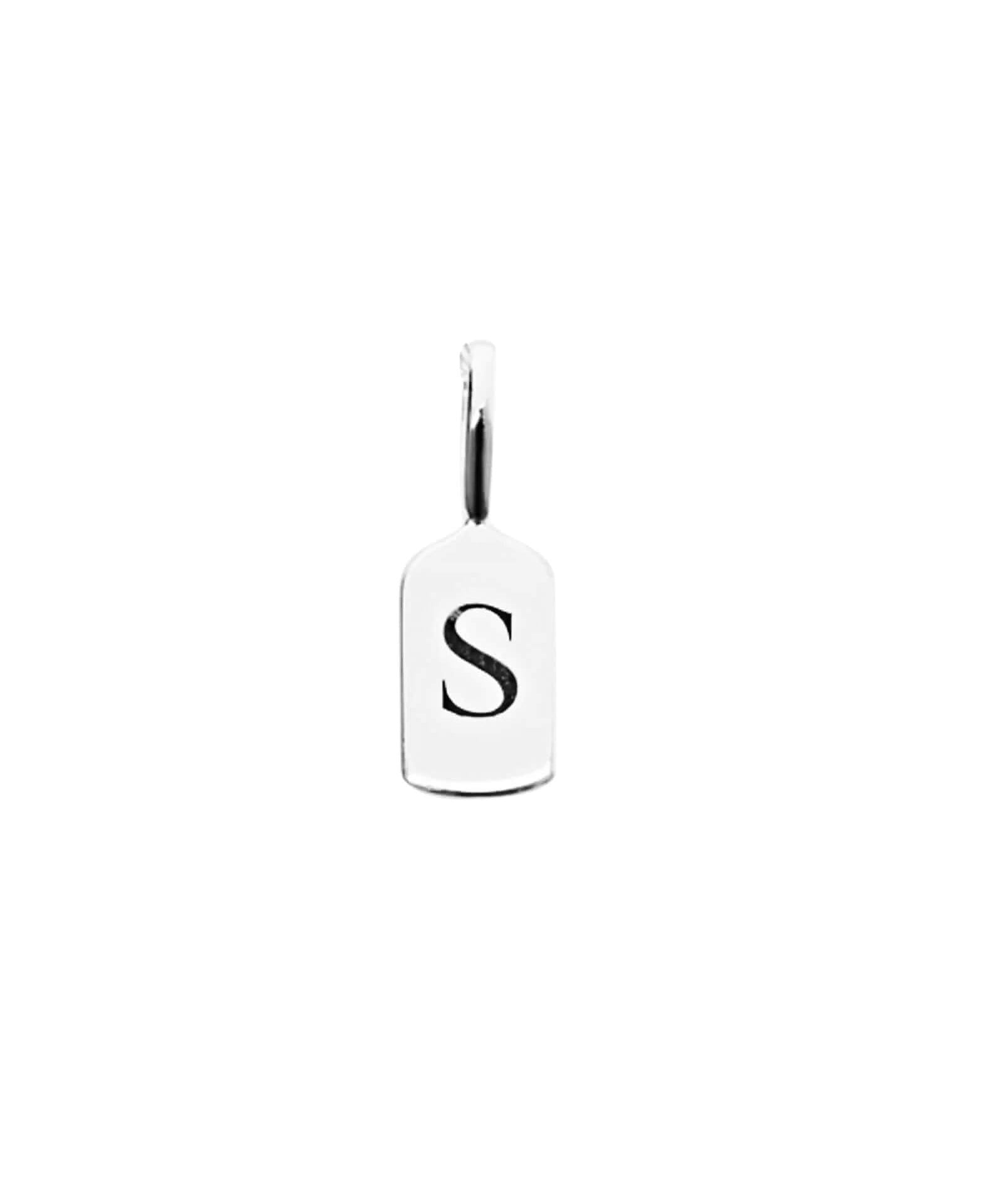 Silver Letter S