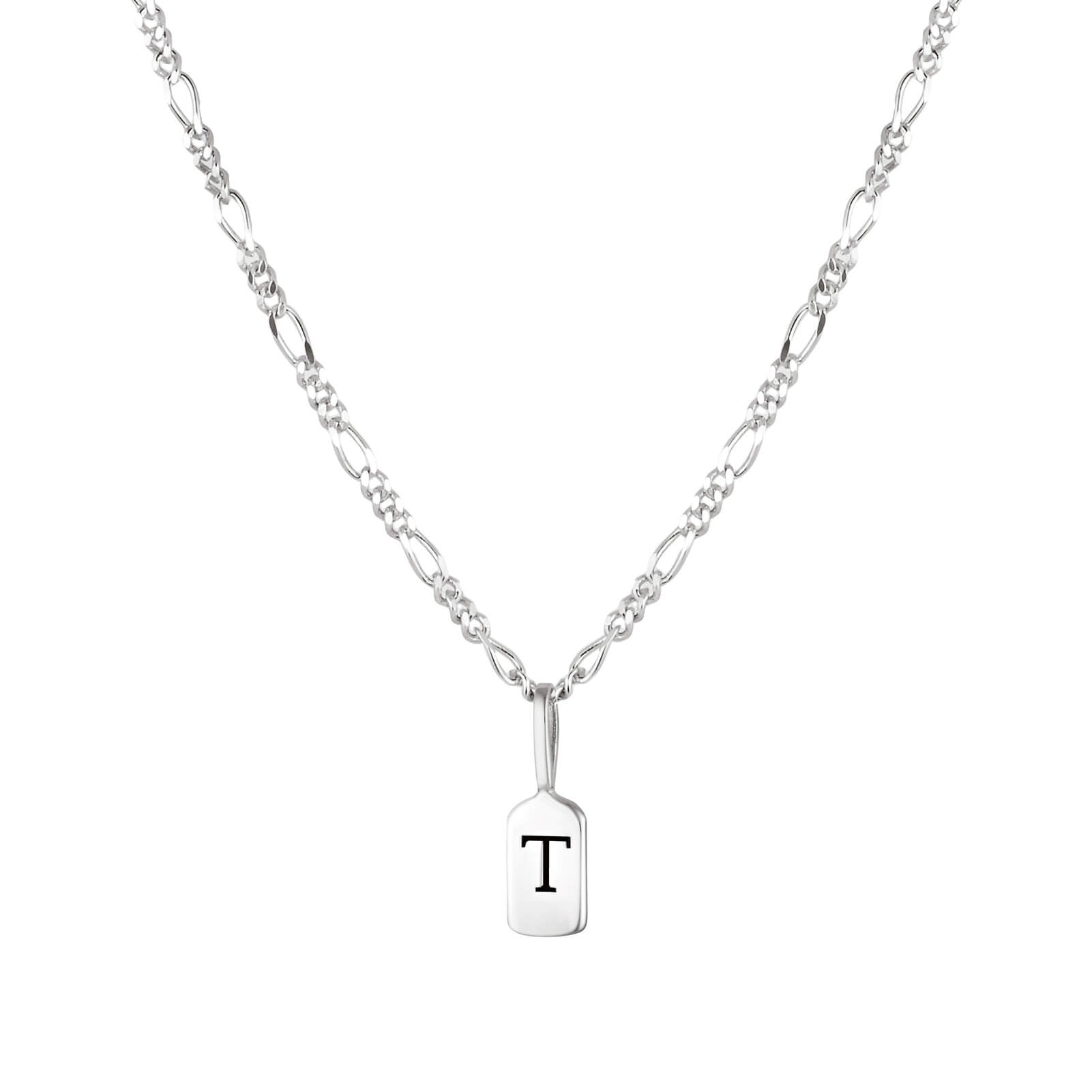 Silver Letter T