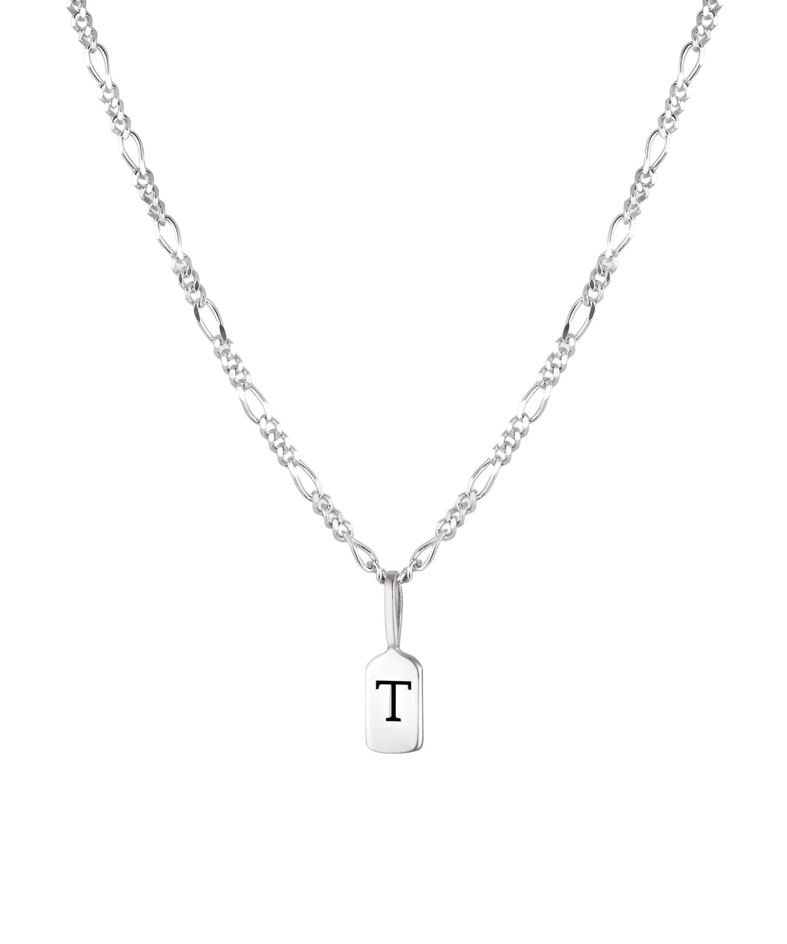 Silver Letter T