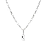 Silver Letter U