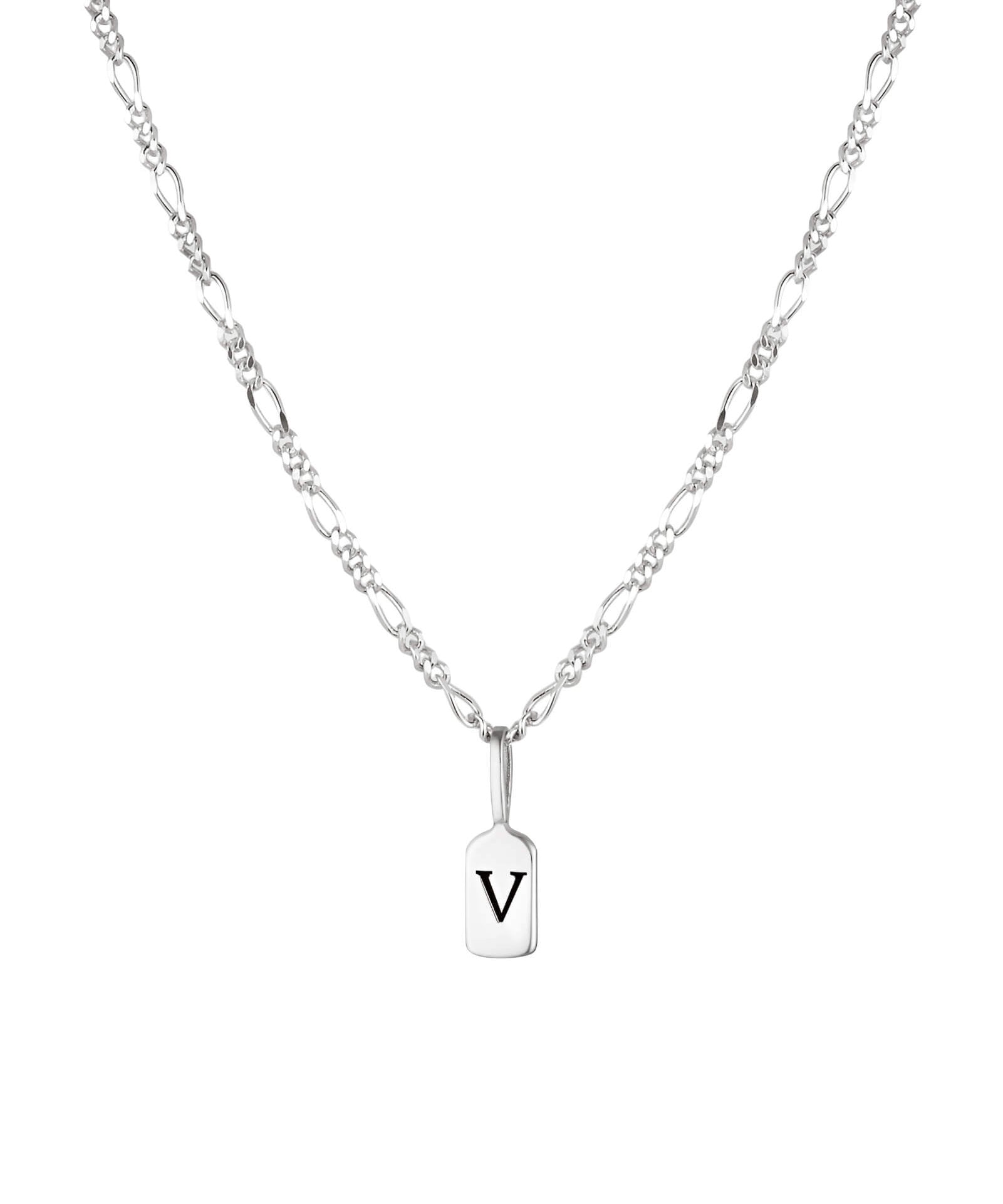 Silver Letter V