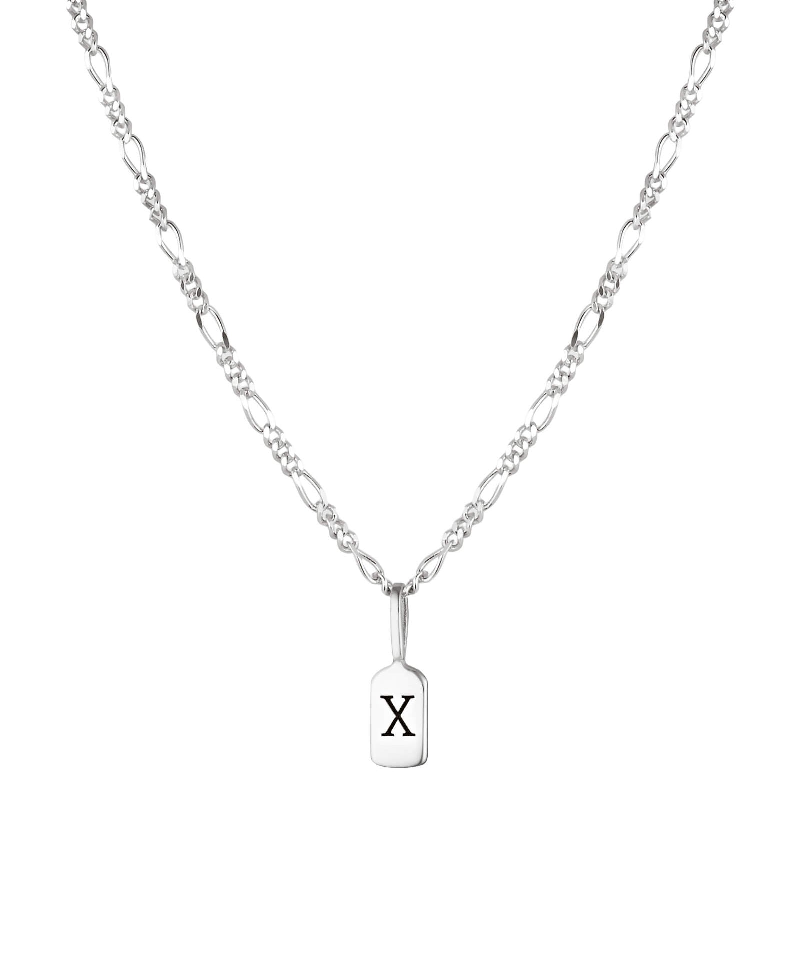 Silver Letter X