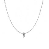 Sterling Silver Love Ring Necklace