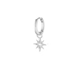 Sterling Silver My True North Earrings