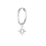 Sterling Silver My True North Earrings