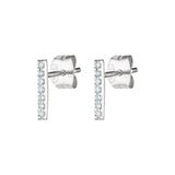 Silver Sophia Studs