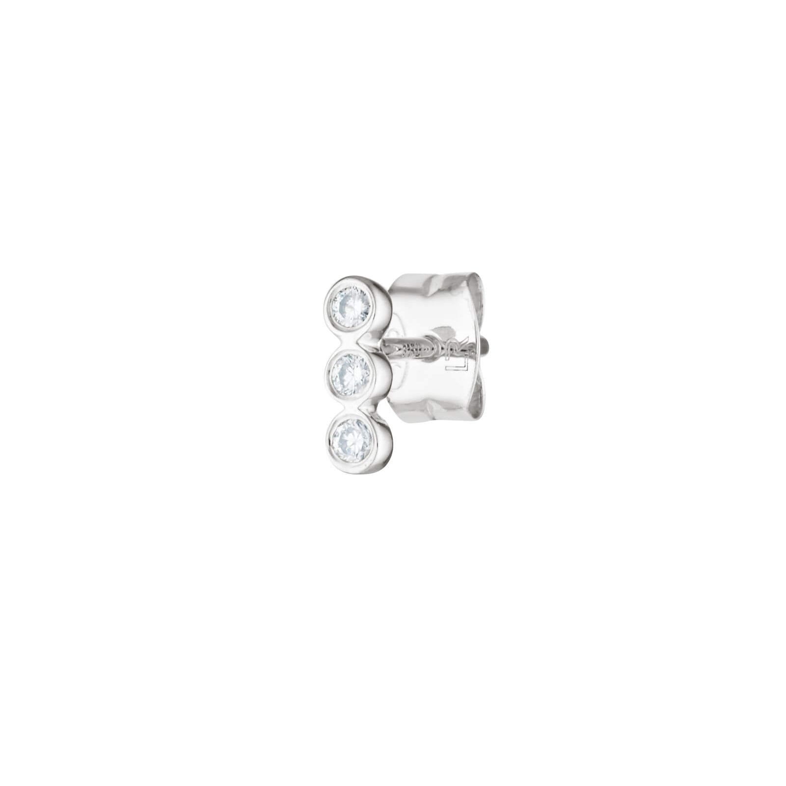 Silver Vivian Studs