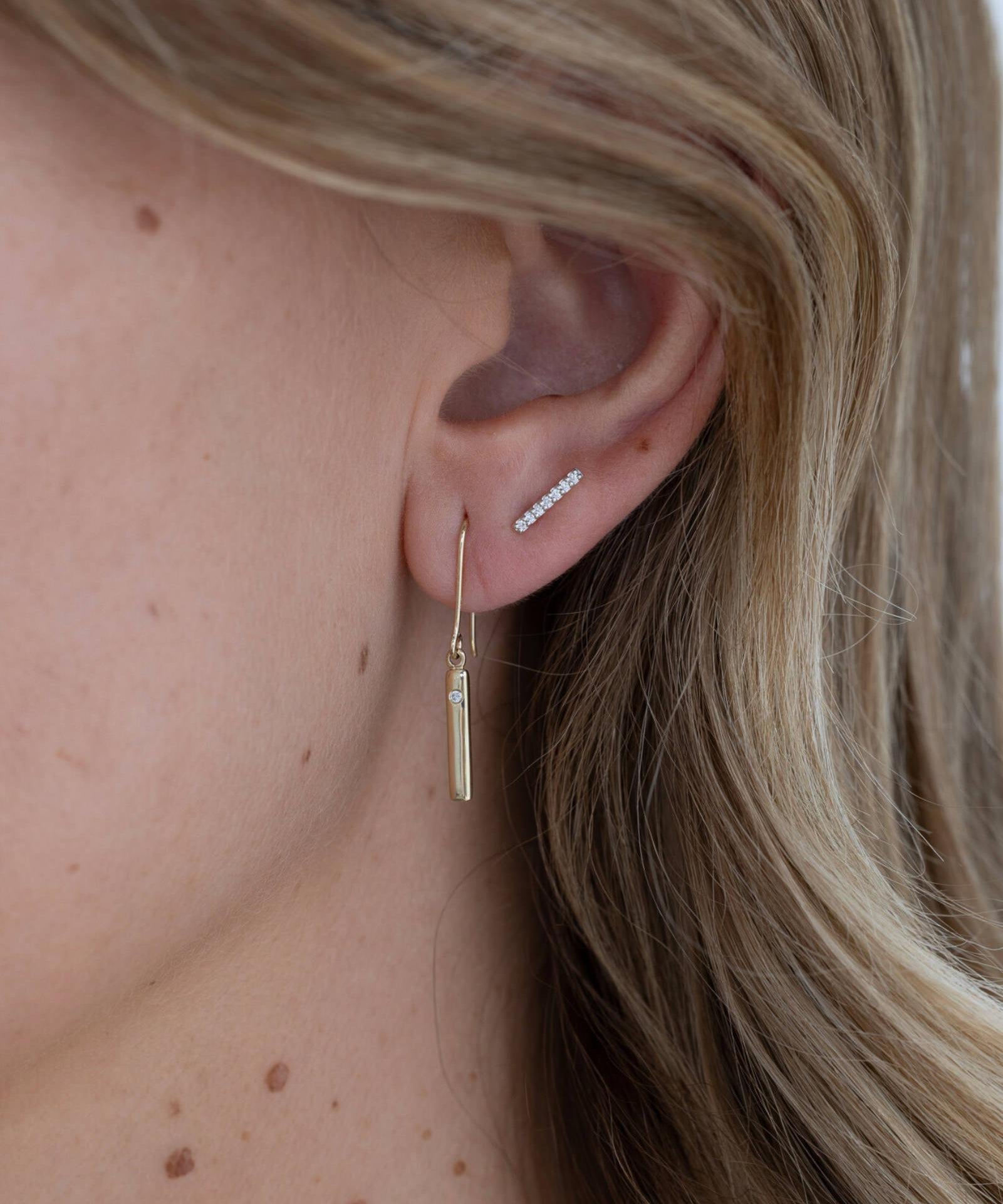 Picture of Luna Rae Solid 9k Gold Sophia Studs