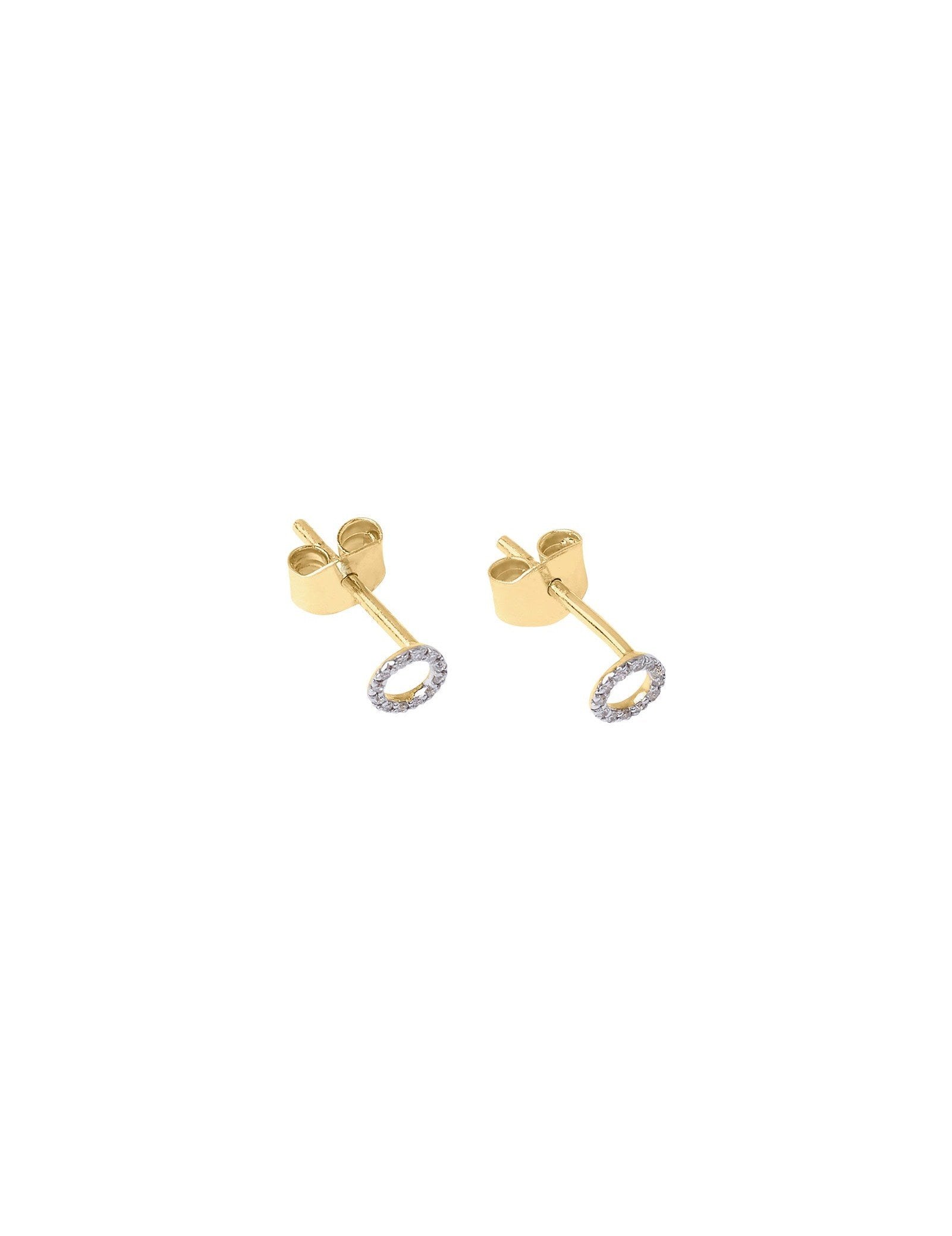 Picture of Luna Rae Solid 9k Gold Spirit Element Studs