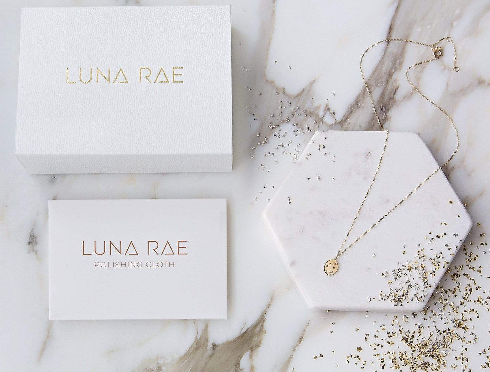 Picture of Luna Rae Solid 9k Gold Stars of Aquarius