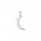 Sterling Silver Crescent Pendant