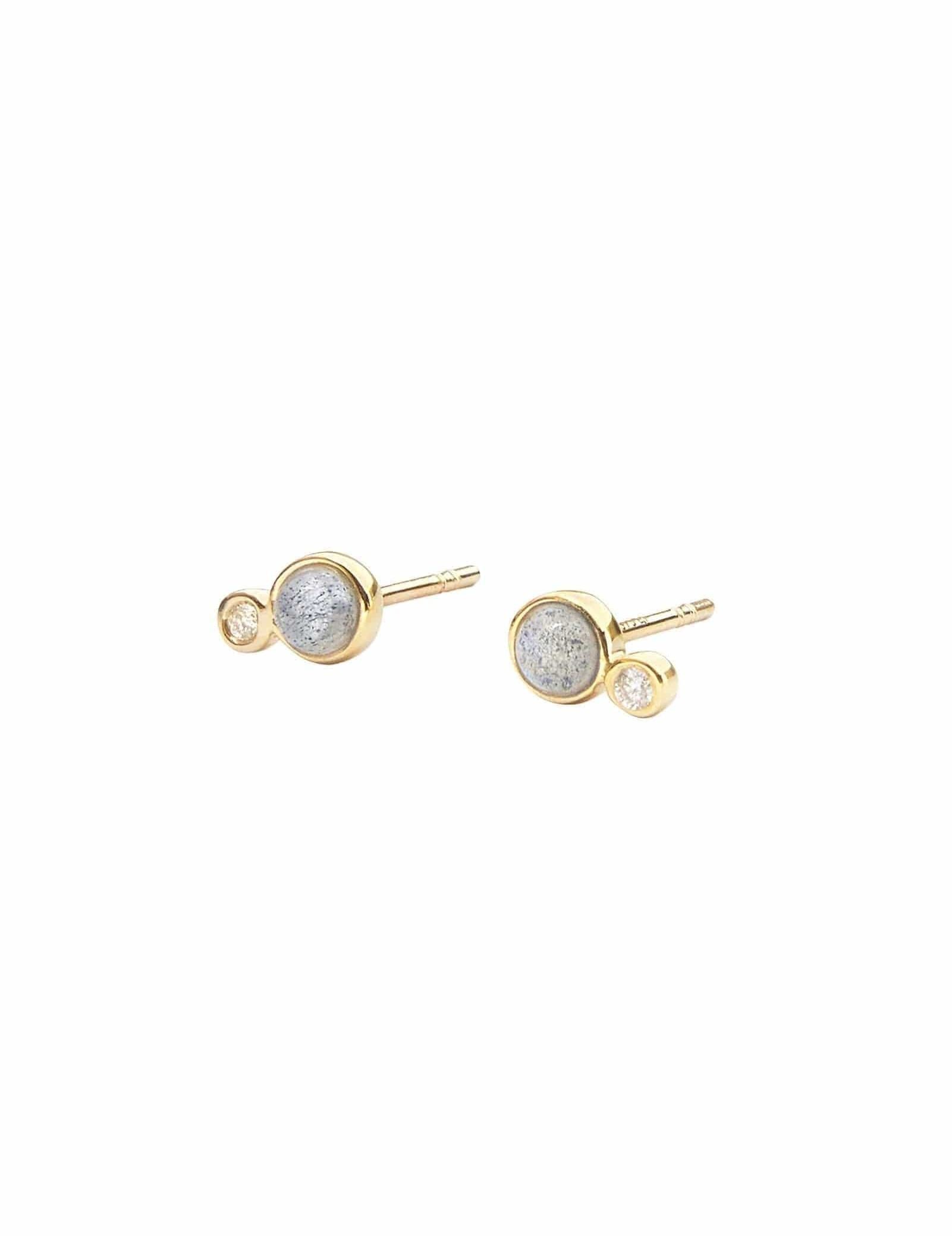 Picture of Luna Rae Solid 9k Gold Stellar Studs