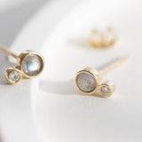 Picture of Luna Rae Solid 9k Gold Stellar Studs