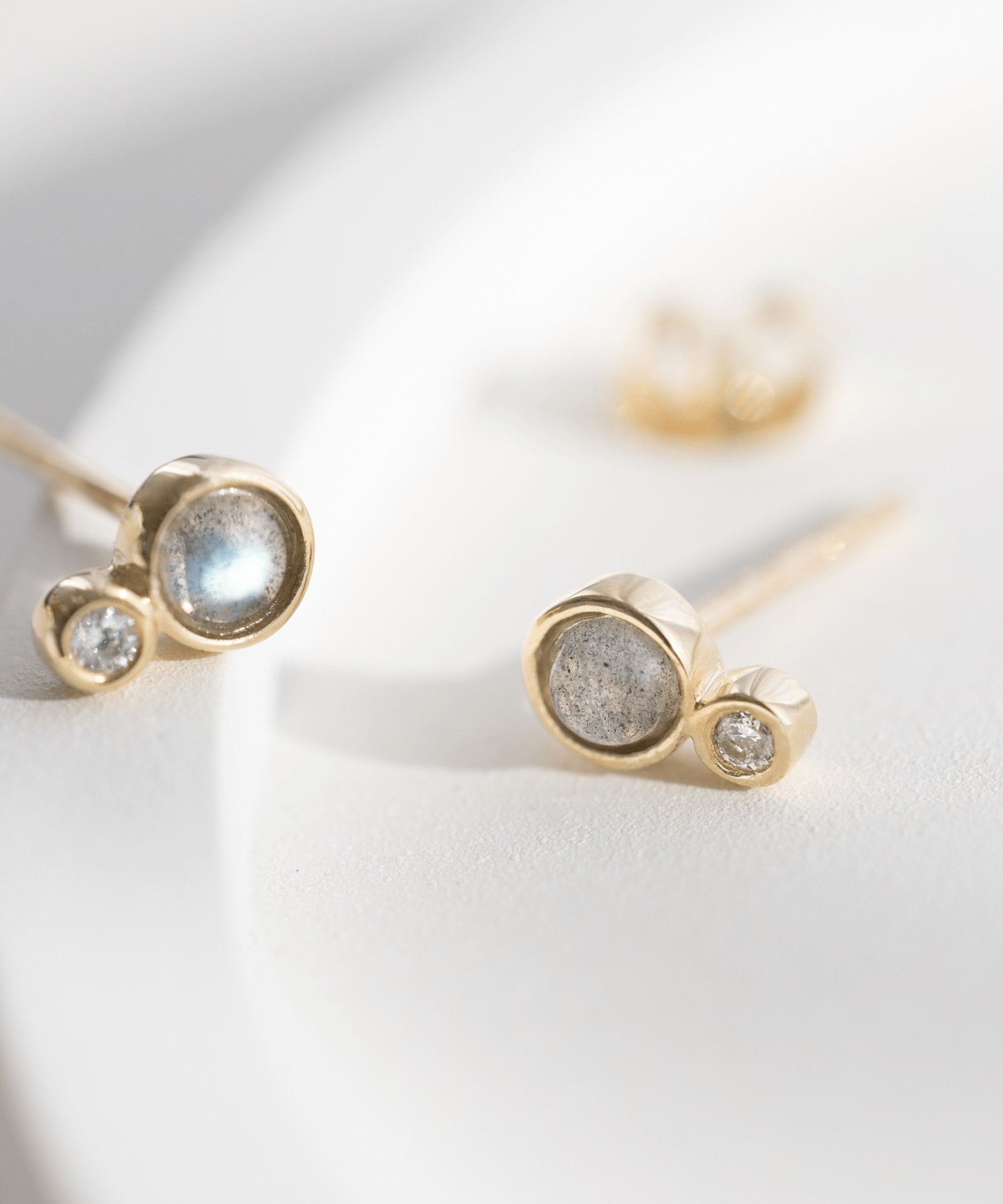 Picture of Luna Rae Solid 9k Gold Stellar Studs