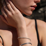 Sterling Silver Valentina Cuff