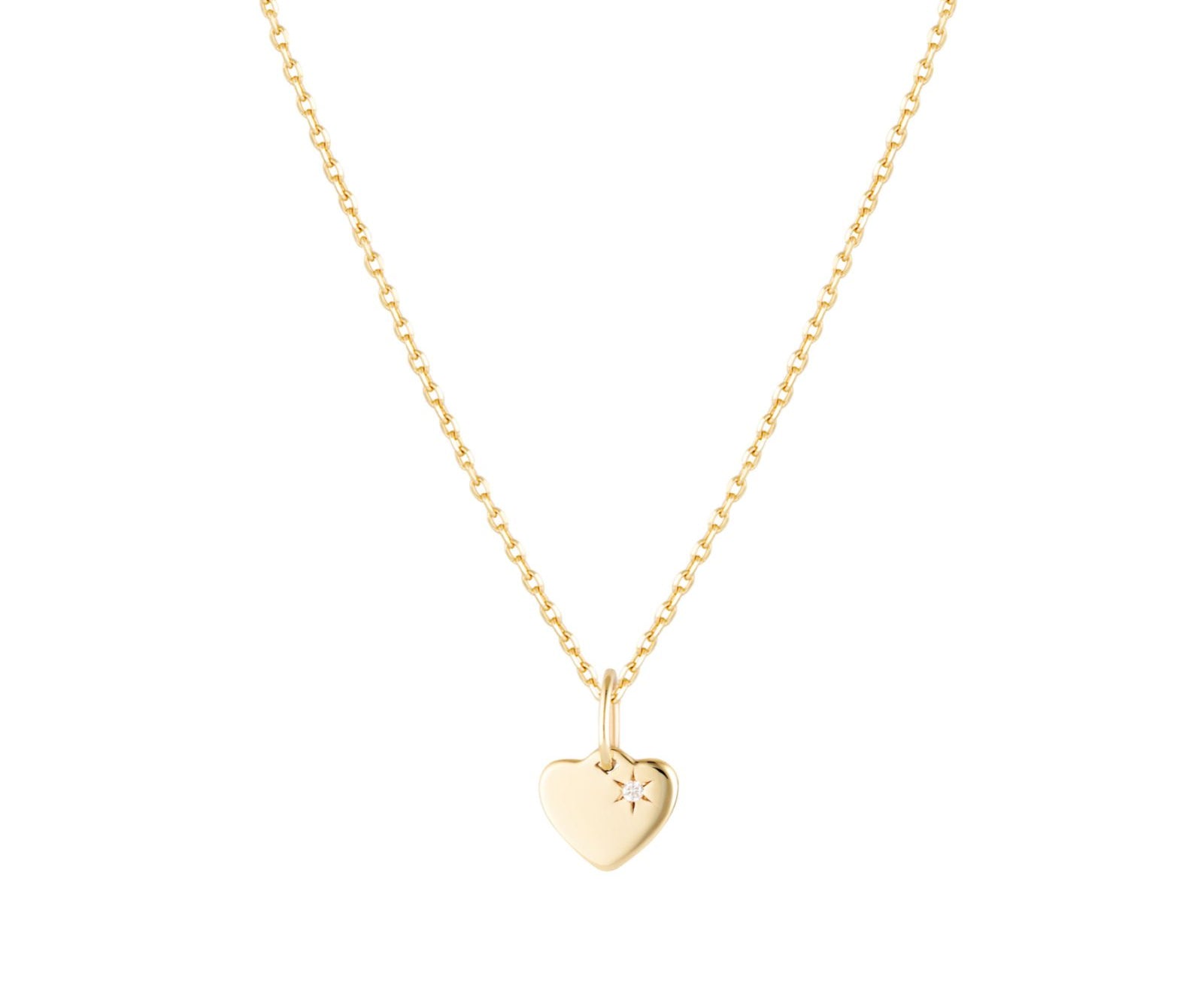 Picture of Luna Rae Solid 9k Gold The Sweetheart Necklace