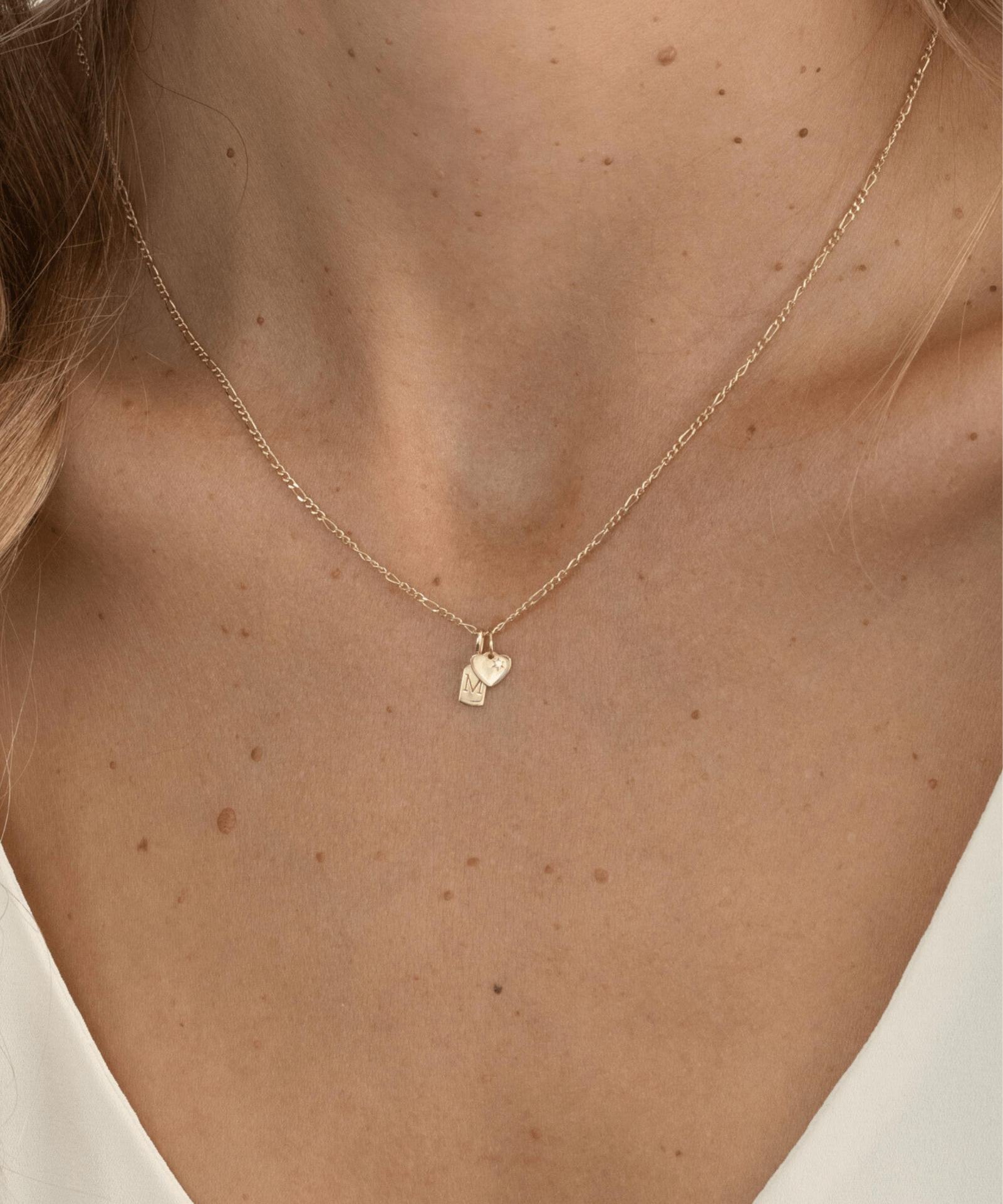 Picture of Luna Rae Solid 9k Gold The Sweetheart Necklace