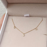 Trio Diamond Necklace