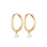 Solid Gold Venus Earrings