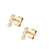 Picture of Luna Rae Solid 9k Gold Vivian Studs