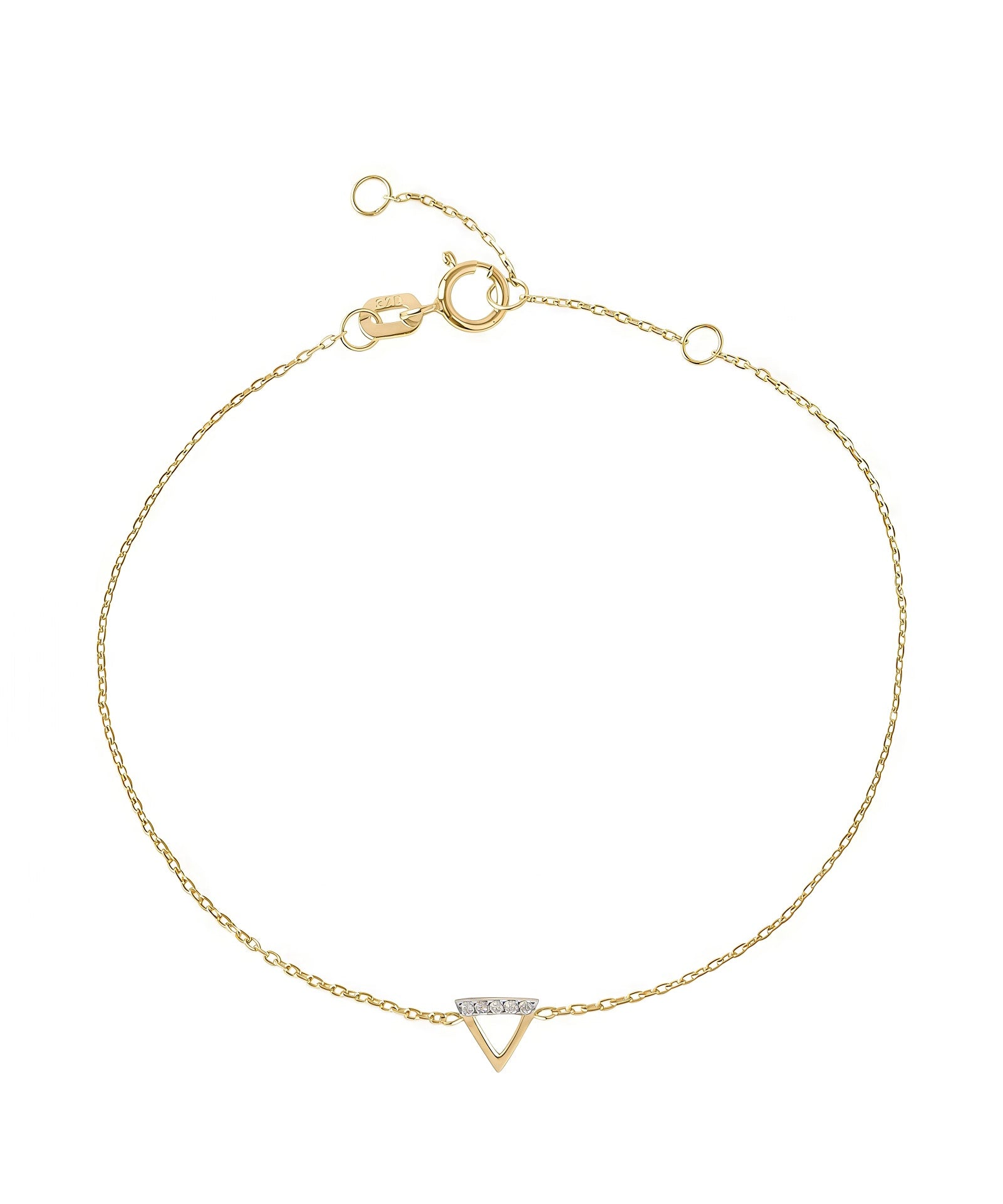 Picture of Luna Rae Solid 9k Gold Water Element Bracelet