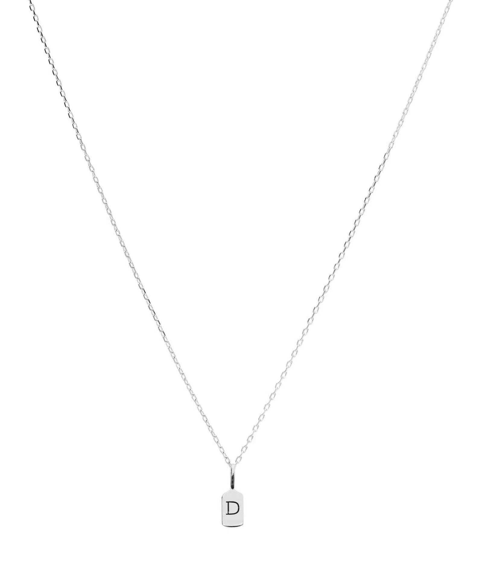 Picture of Luna Rae White Gold Letter D