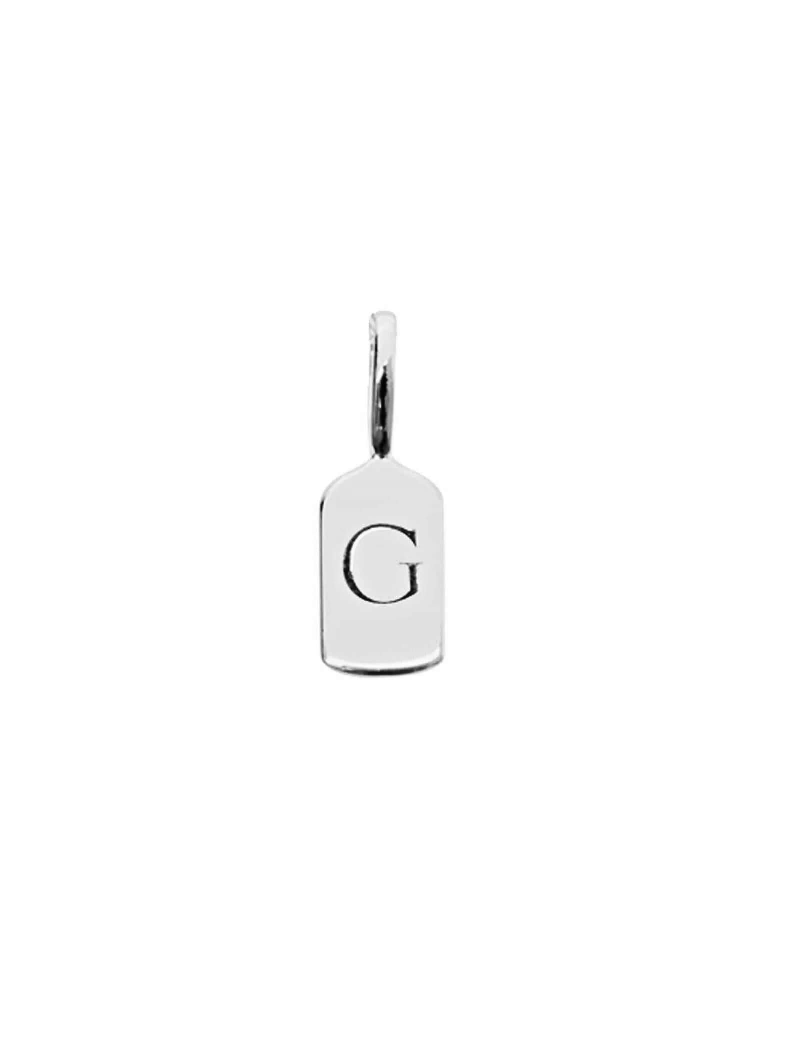 Picture of Luna Rae White Gold Letter G