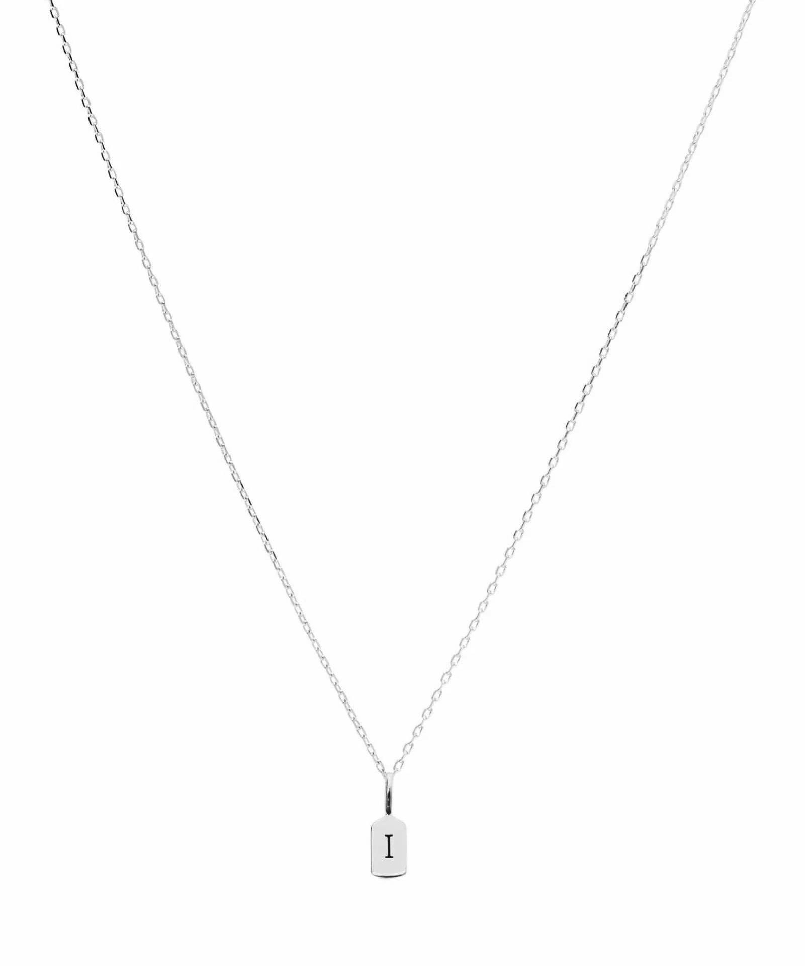 Picture of Luna Rae White Gold Letter I