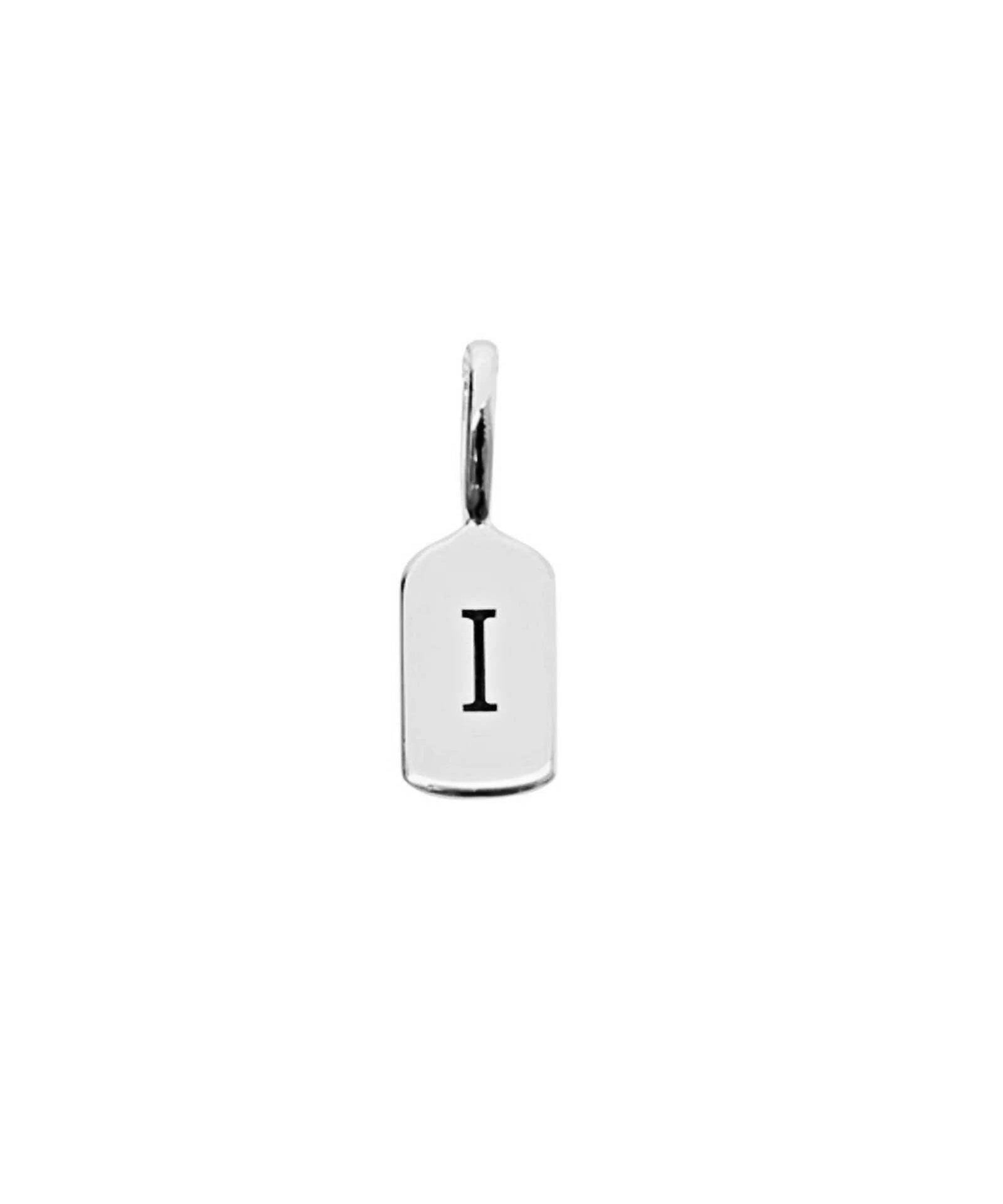 Picture of Luna Rae White Gold Letter I