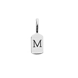 Picture of Luna Rae White Gold Letter M