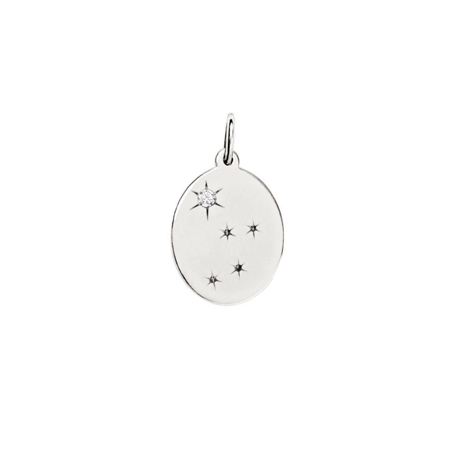 Picture of Luna Rae White Gold Stars Of Capricorn