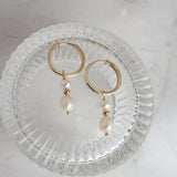 Yellow Gold Ayla Earrings