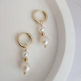 Yellow Gold Ayla Earrings
