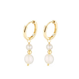 Yellow Gold Ayla Earrings