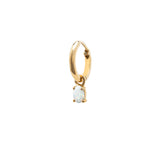 Yellow Gold Birthstone Earrings
