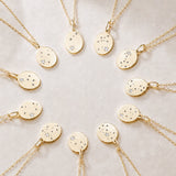 Yellow Gold Constellation Necklace