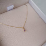 Dainty Amethyst Necklace