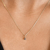 Dainty Sapphire Necklace