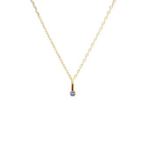 Dainty Tanzanite Necklace