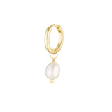 Yellow Gold Isla Pearl Earrings