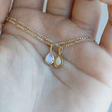 Yellow Gold Moonlight Necklace