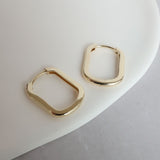 Yellow Gold Muse Hoops