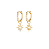 Yellow Gold My True North Earrings