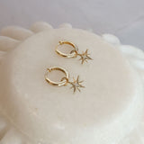 Yellow Gold My True North Earrings
