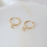 Yellow Gold My True North Earrings